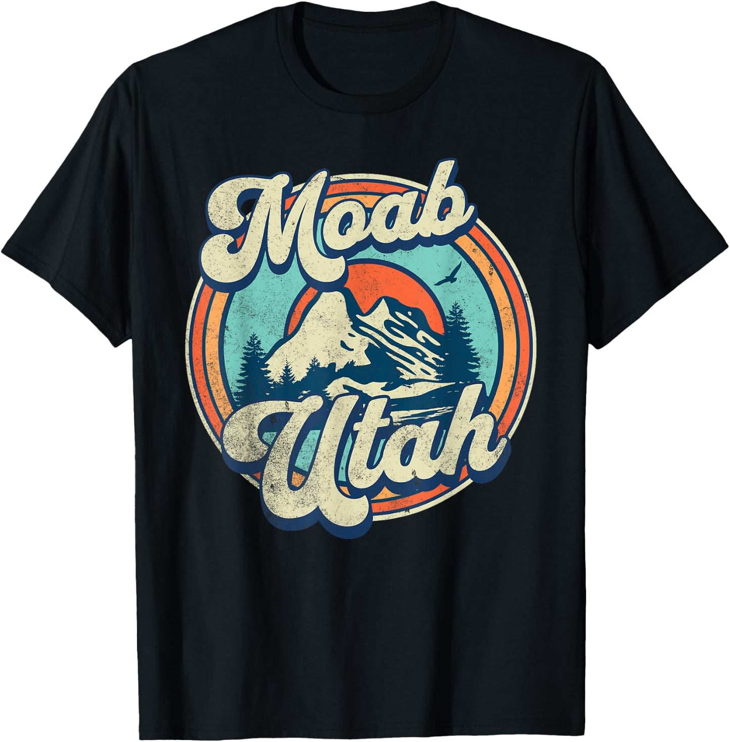 Moab Utah T-Shirt - T-Shirt | Black