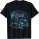 Truck Driver 18 Wheel Trucker T-Shirt - T-Shirt | Black