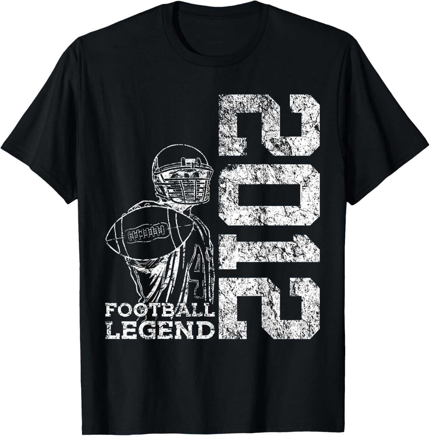 14 Years Football Legend 2012 14th Birthday T-Shirt - T-Shirt | Black
