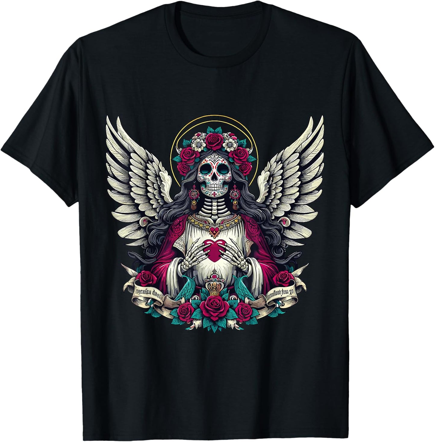 Santa Muerte T-Shirt - T-Shirt | Black