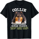 Collie Tri Professional Human Trainer T-Shirt - T-Shirt | Black