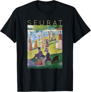 Georges Seurat - A Sunday Afternoon on La Grande Jatte 3 T-Shirt - T-Shirt | Black
