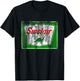 Dinosaur Gas Station Vintage Retro and Kids T-Shirt - T-Shirt | Black