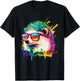 Cute Hedgehog Lover Animal on Hedgehog T-Shirt - T-Shirt | Black