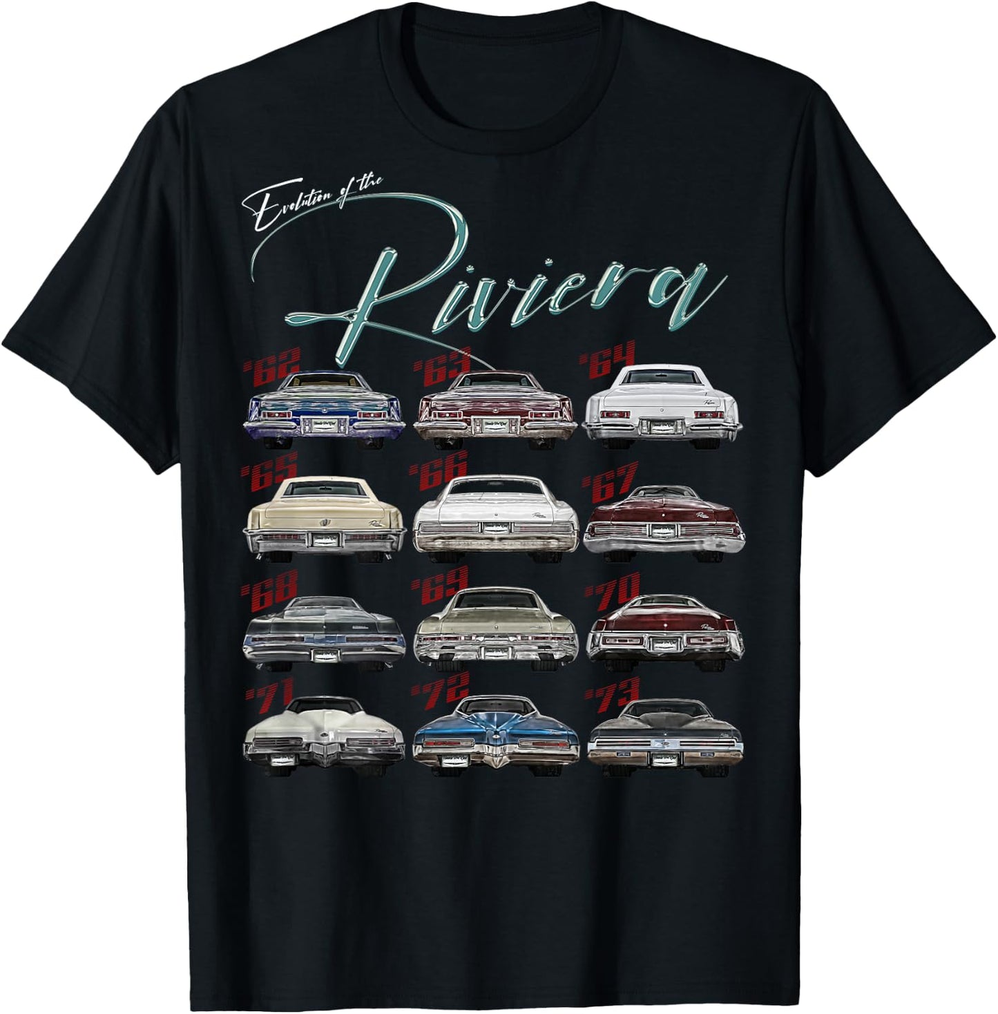Evolution,Riviera,Skylark,Limited,Gran,Grand,Sport,GS,Muscle T-Shirt - T-Shirt | Black