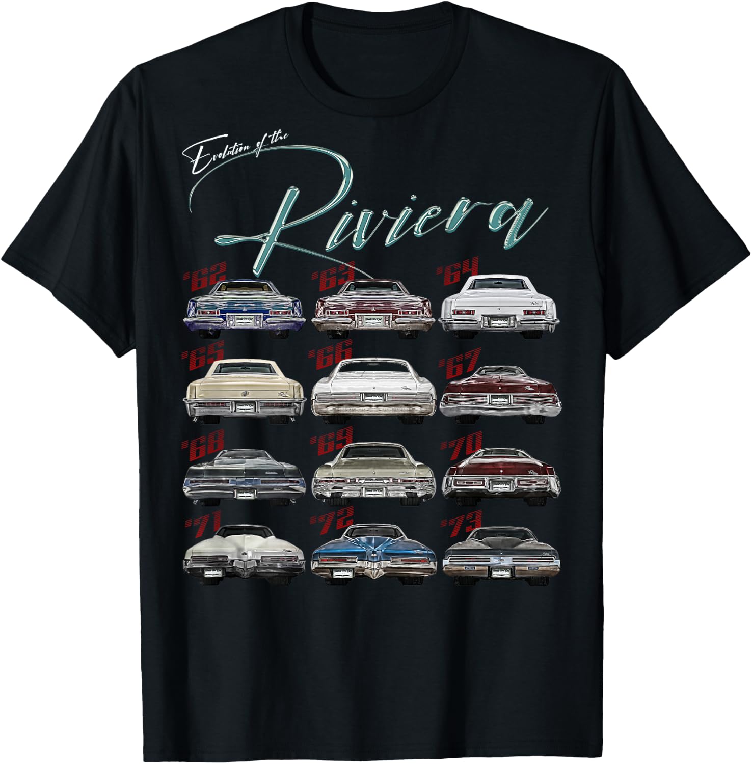 Evolution,Riviera,Skylark,Limited,Gran,Grand,Sport,GS,Muscle T-Shirt - T-Shirt | Black