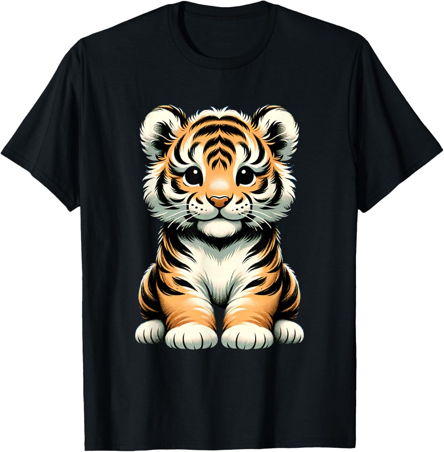 Tiger Cub T-Shirt - T-Shirt | Black