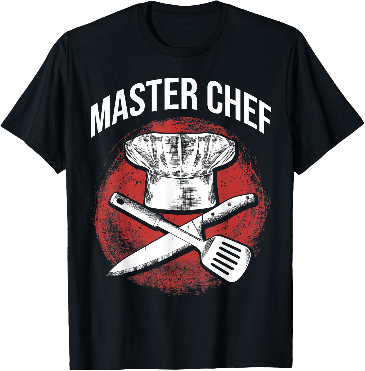 Master Chef Restaurant Kitchen Chef Cooking Lovers Cooks T-Shirt - T-Shirt | Black