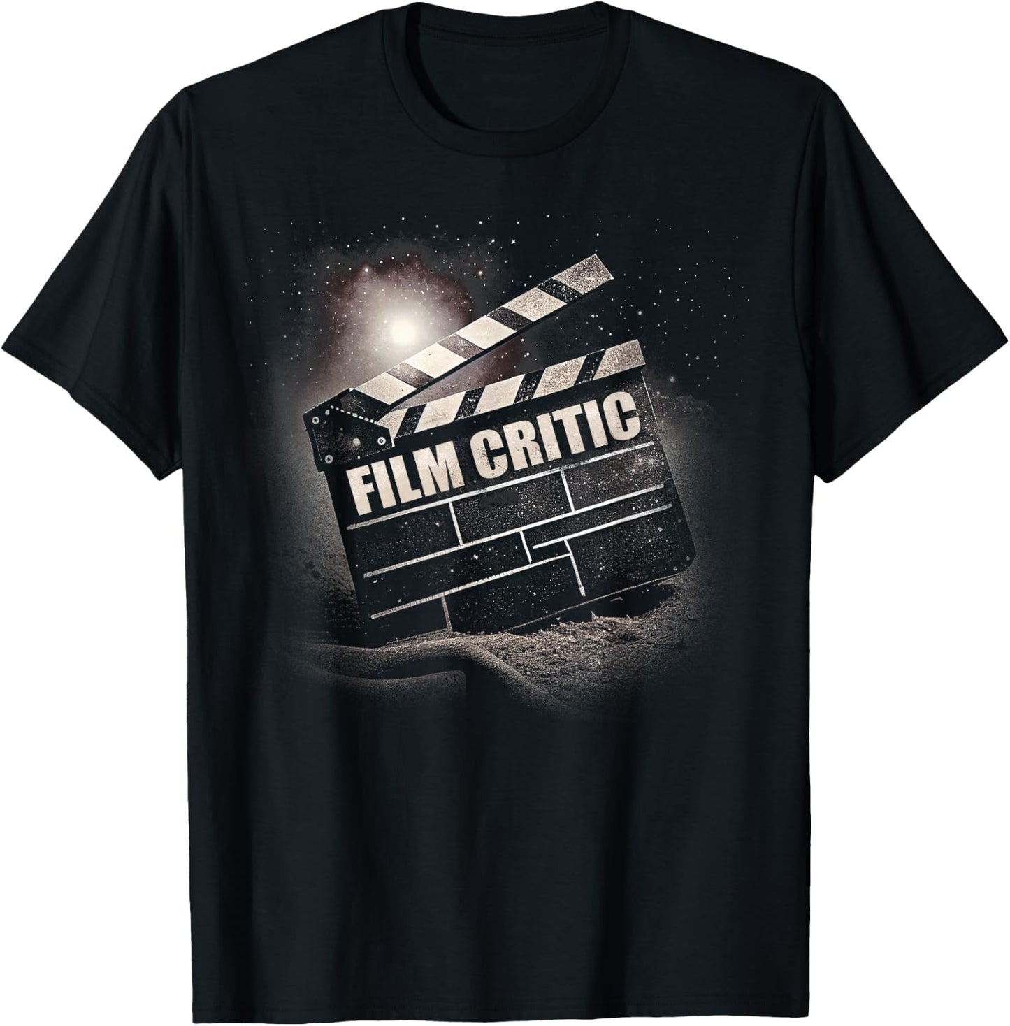 Film Critic Movie Clapper Board Costume T-Shirt - T-Shirt | Black