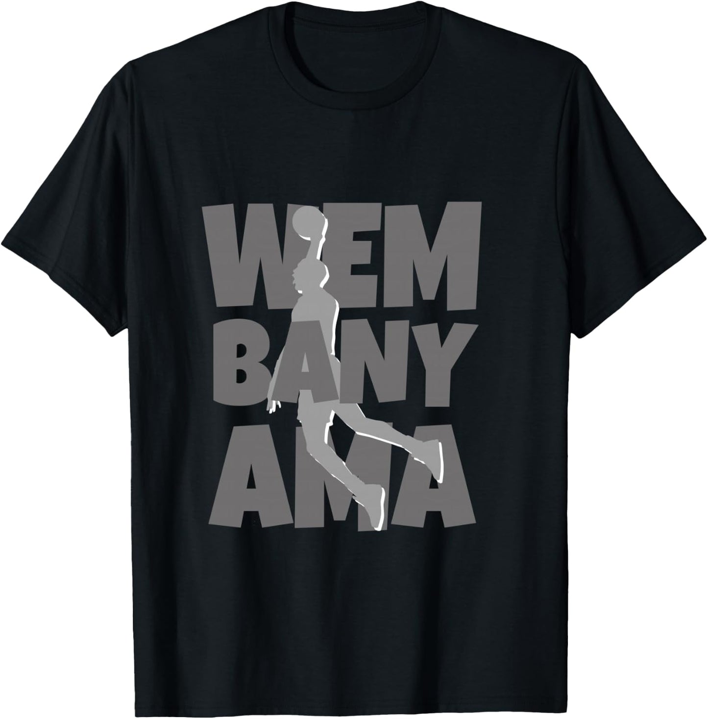 Wembanyama Basketball Amazing Gift Fan T-Shirt - T-Shirt | Black