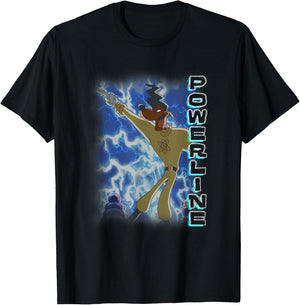Disney A Goofy Movie Powerline Electrifying Dance Poster T-Shirt - T-Shirt | Black