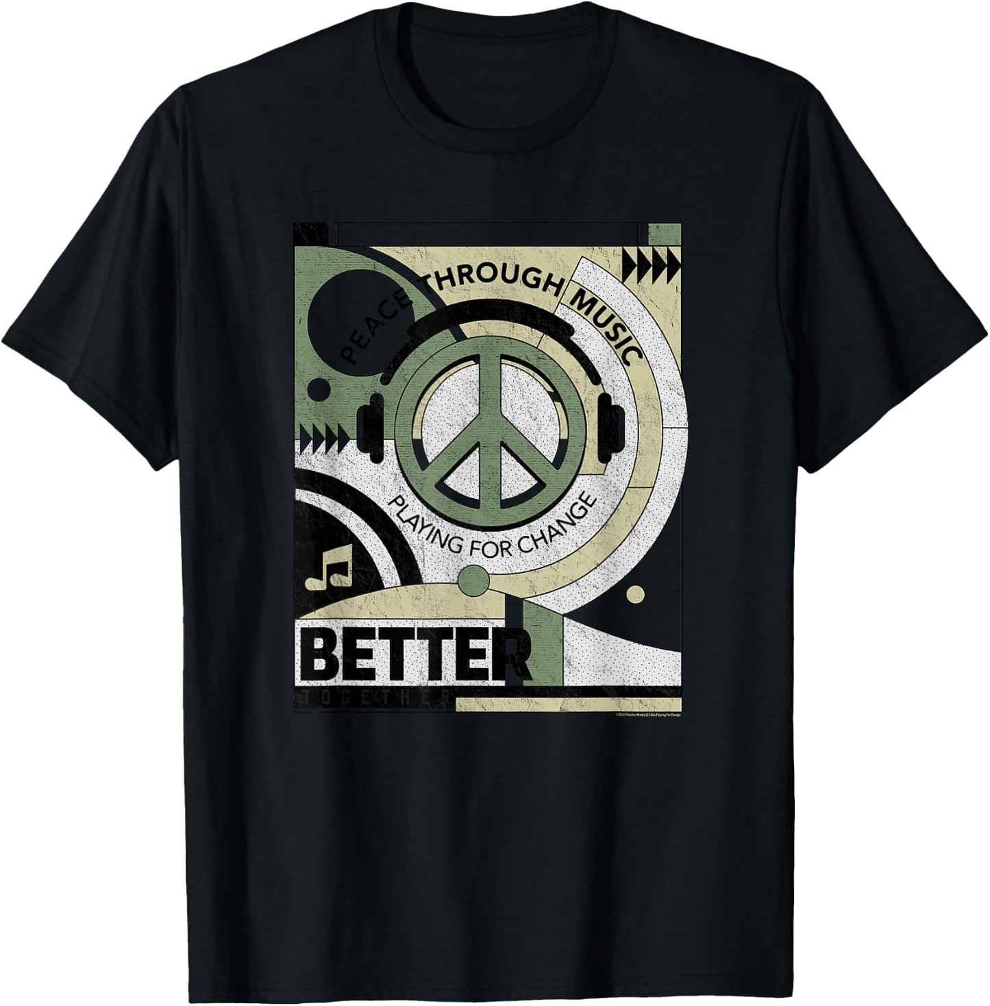 Playing for Change Better Together T-Shirt - T-Shirt | Black