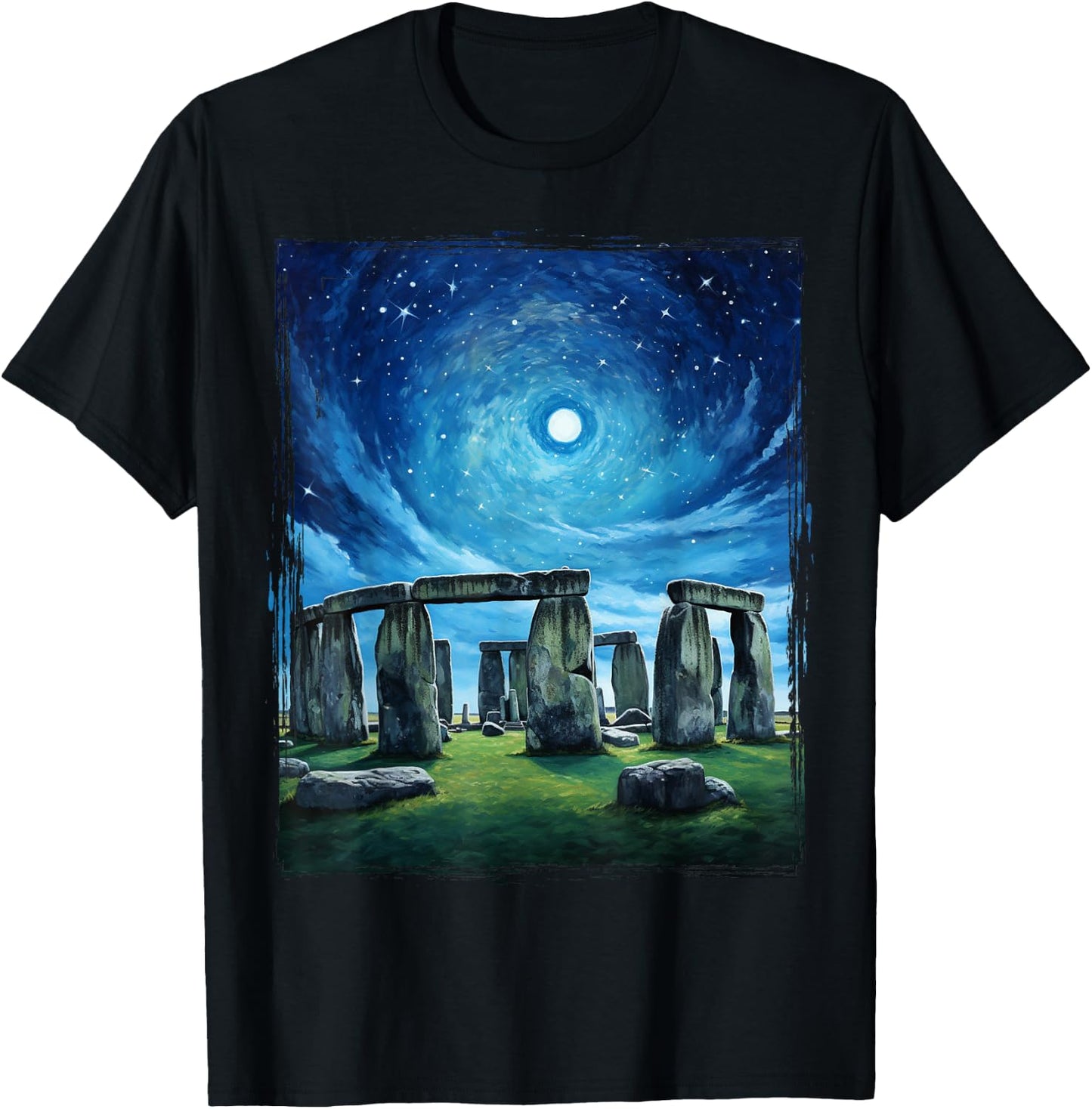 Funny Stonehenge England History Meme Souvenir T-Shirt - T-Shirt | Black