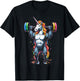 Unicorn Weightlifting Deadlift Fitness Gym T-Shirt - T-Shirt | Black