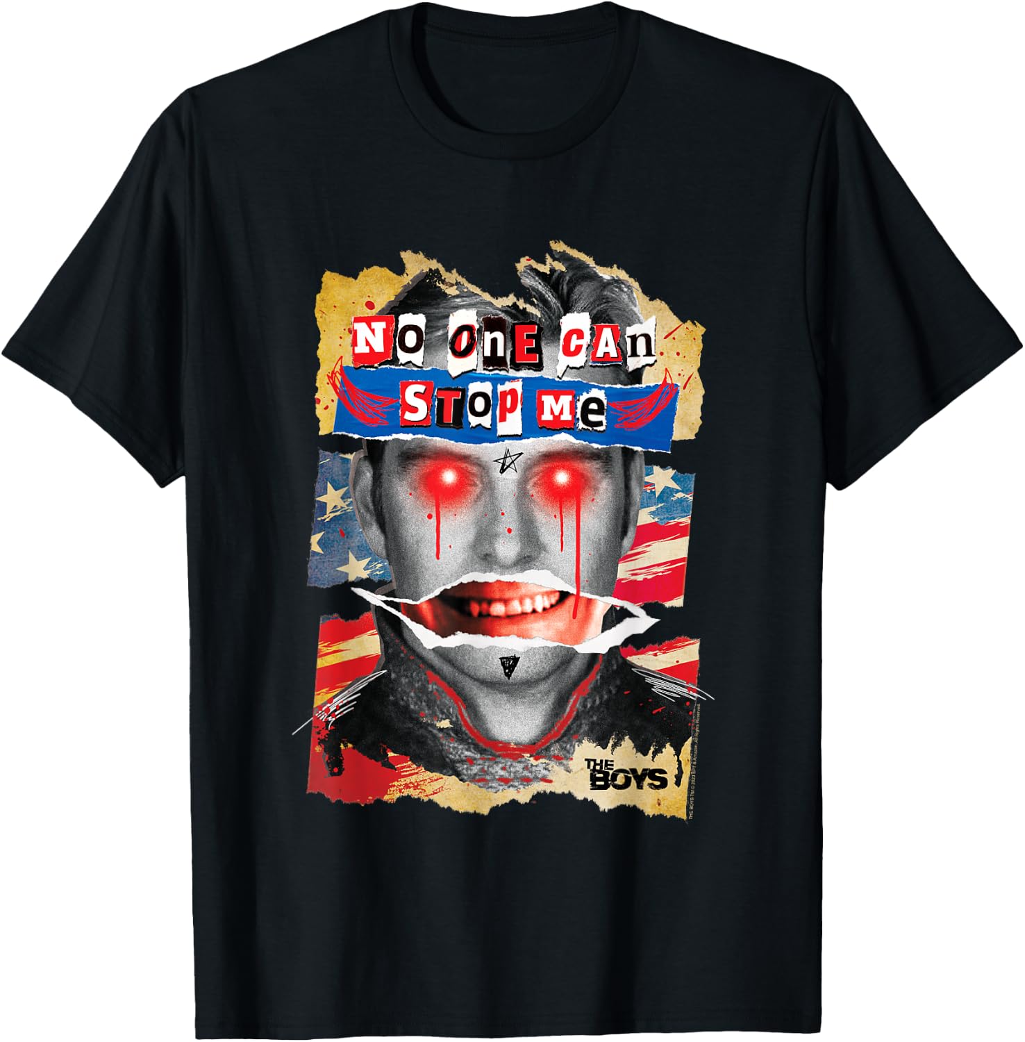 The Boys Homelander No One Can Stop Me T-Shirt - T-Shirt | Black