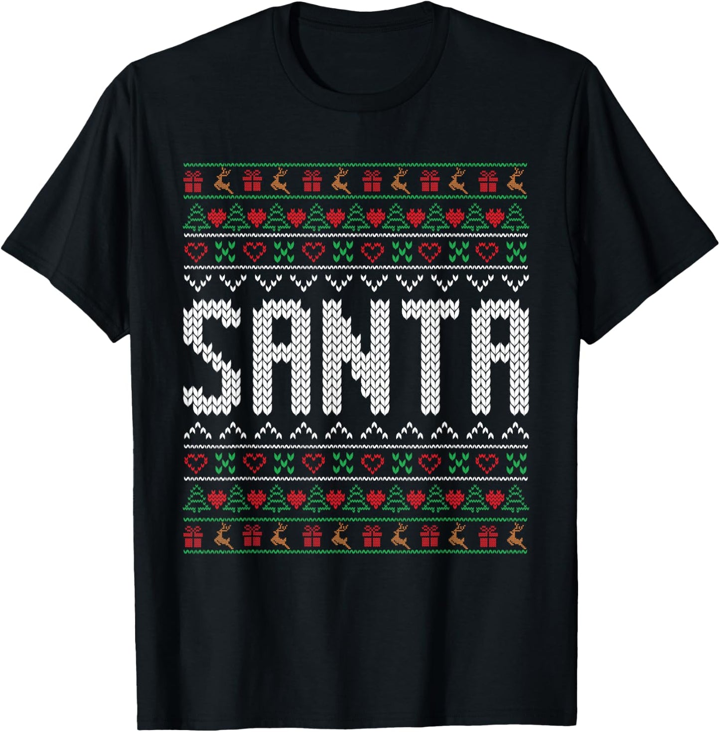 I'm So Good Santa Came Twice Christmas Couple Matching Sets T-Shirt - T-Shirt | Black