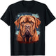 4th Of July US Flag French Mastiff Dog T-Shirt - T-Shirt | Black