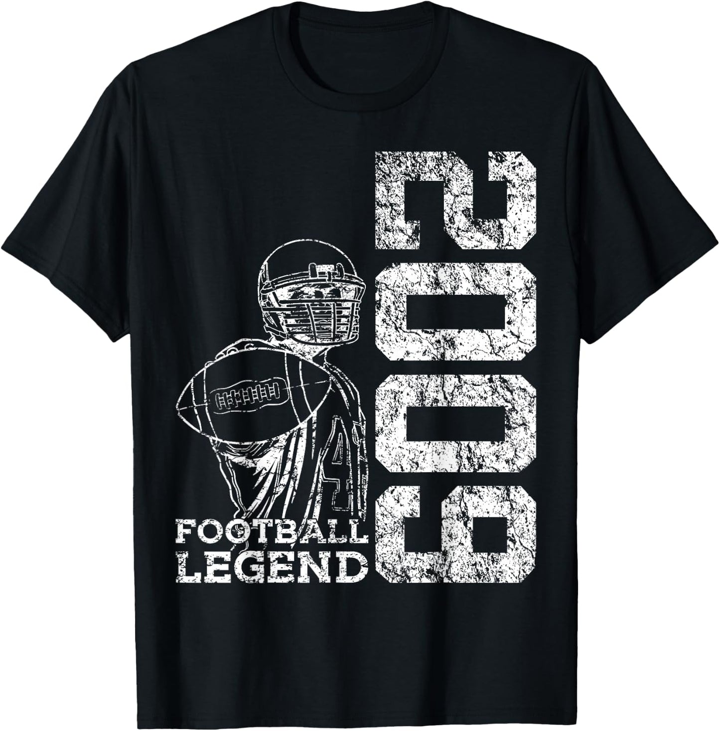 17 Years Football Legend 2009 17th Birthday T-Shirt - T-Shirt | Black