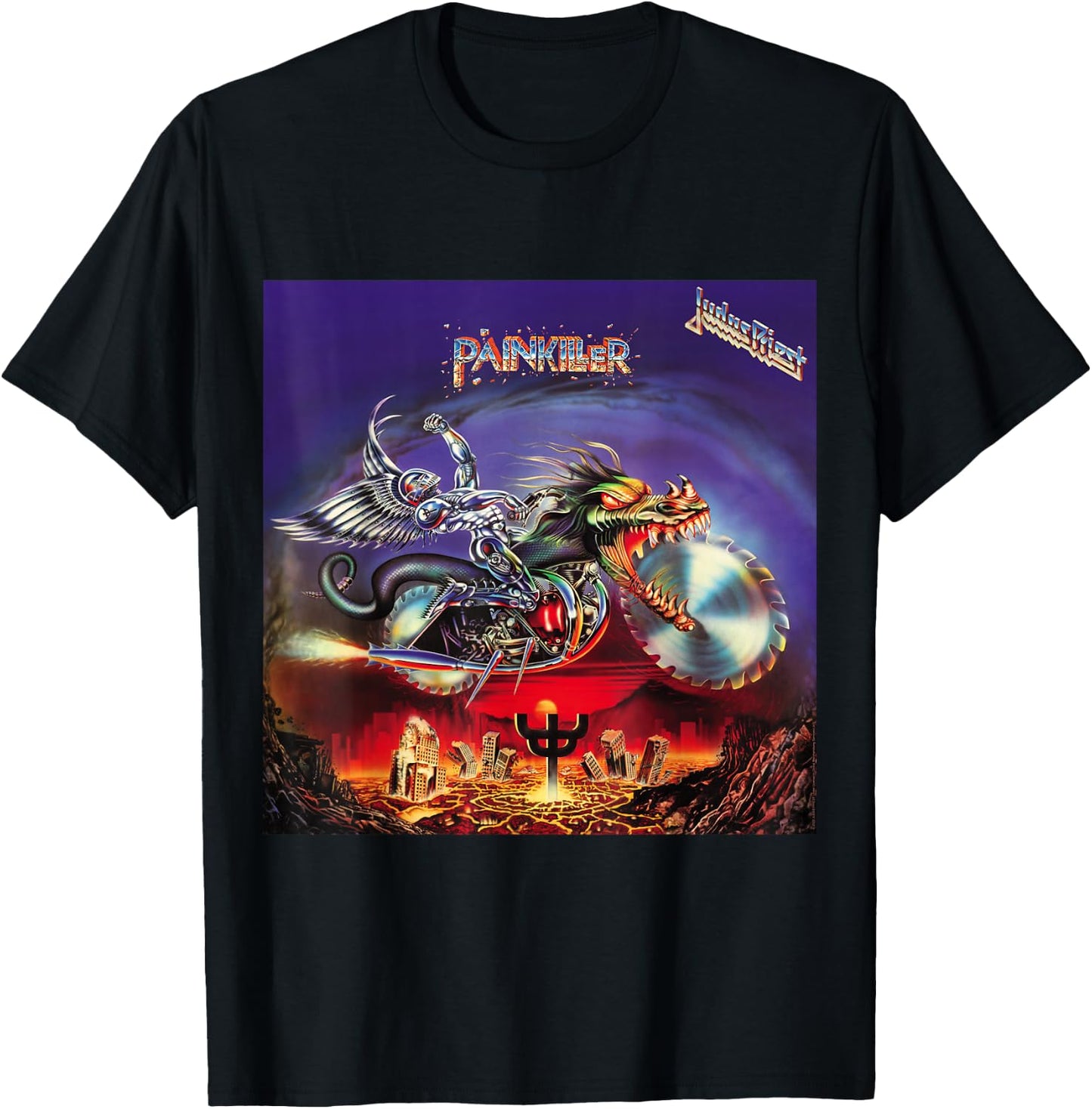 Judas Priest – Pain Killer T-Shirt - T-Shirt | Black