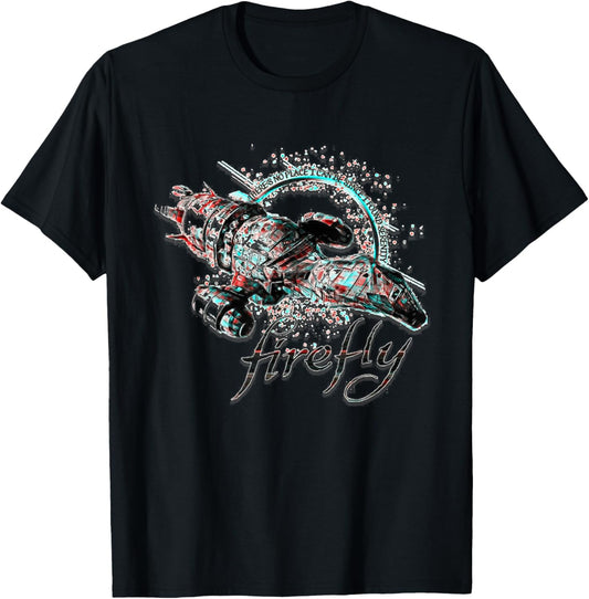 Vintage Shiny Since 2002 Firefly Serenity T-Shirt - T-Shirt | Black