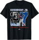 Number and Portrait Vladimir Guerrero Jr Toronto MLBPA T-Shirt - T-Shirt | Black