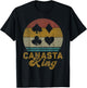 Canasta King Funny Canasta Card Game T-Shirt - T-Shirt | Black