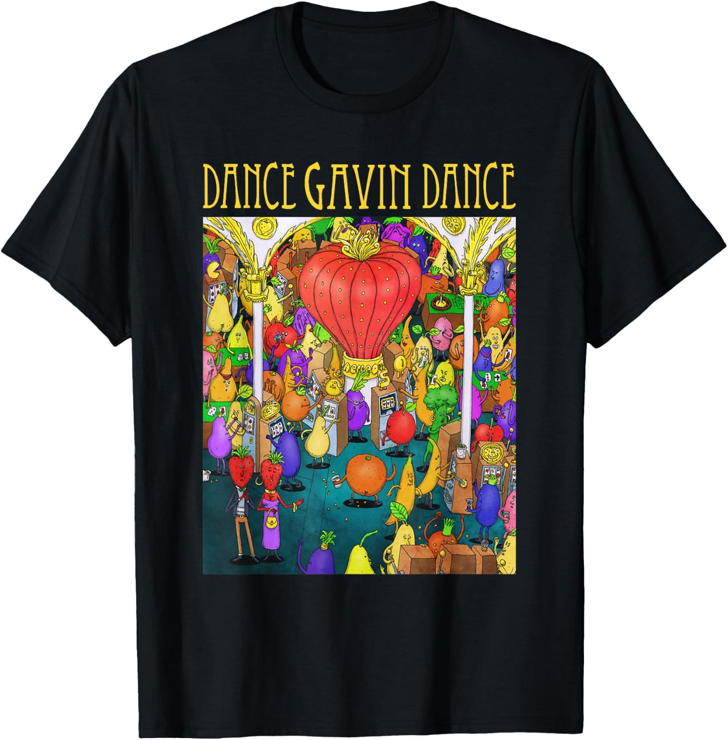 Dance Gavin Dance Merch - Dance Gavin Dance - Dance Gavin T-Shirt - T-Shirt | Black