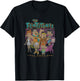 The Flintstones Yabba Dabba Doo! Distressed Family Portrait T-Shirt - T-Shirt | Black