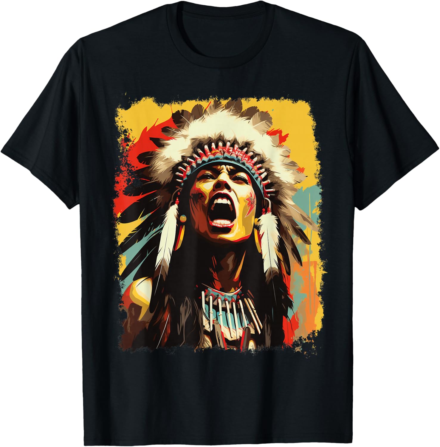 Native American T-Shirt - T-Shirt | Black