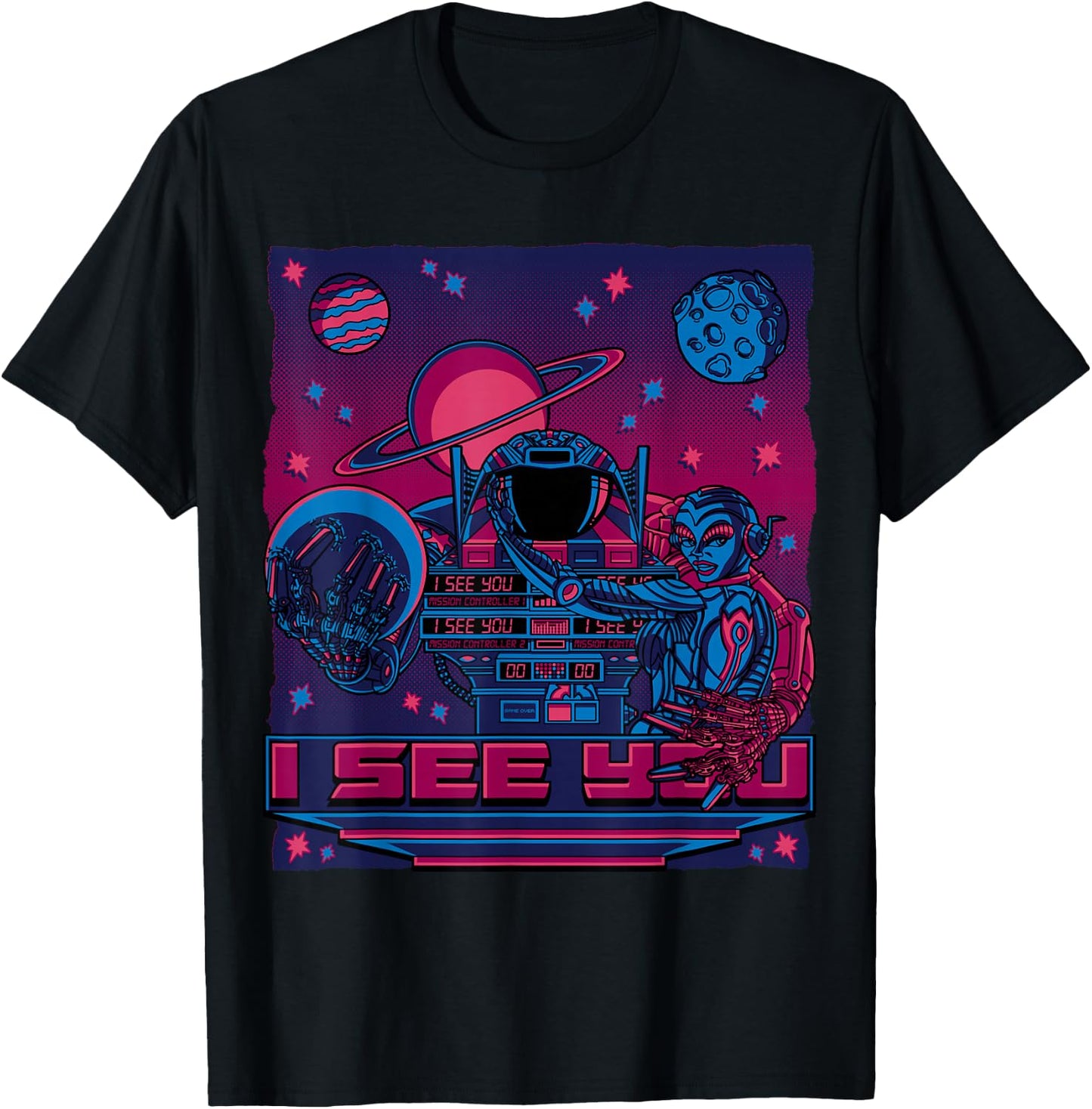Pinbot Pinball T-Shirt - T-Shirt | Black