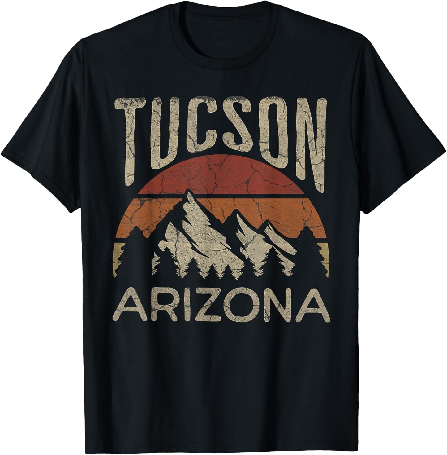 Tucson Arizona Nature Hiking Outdoors T-Shirt - T-Shirt | Black