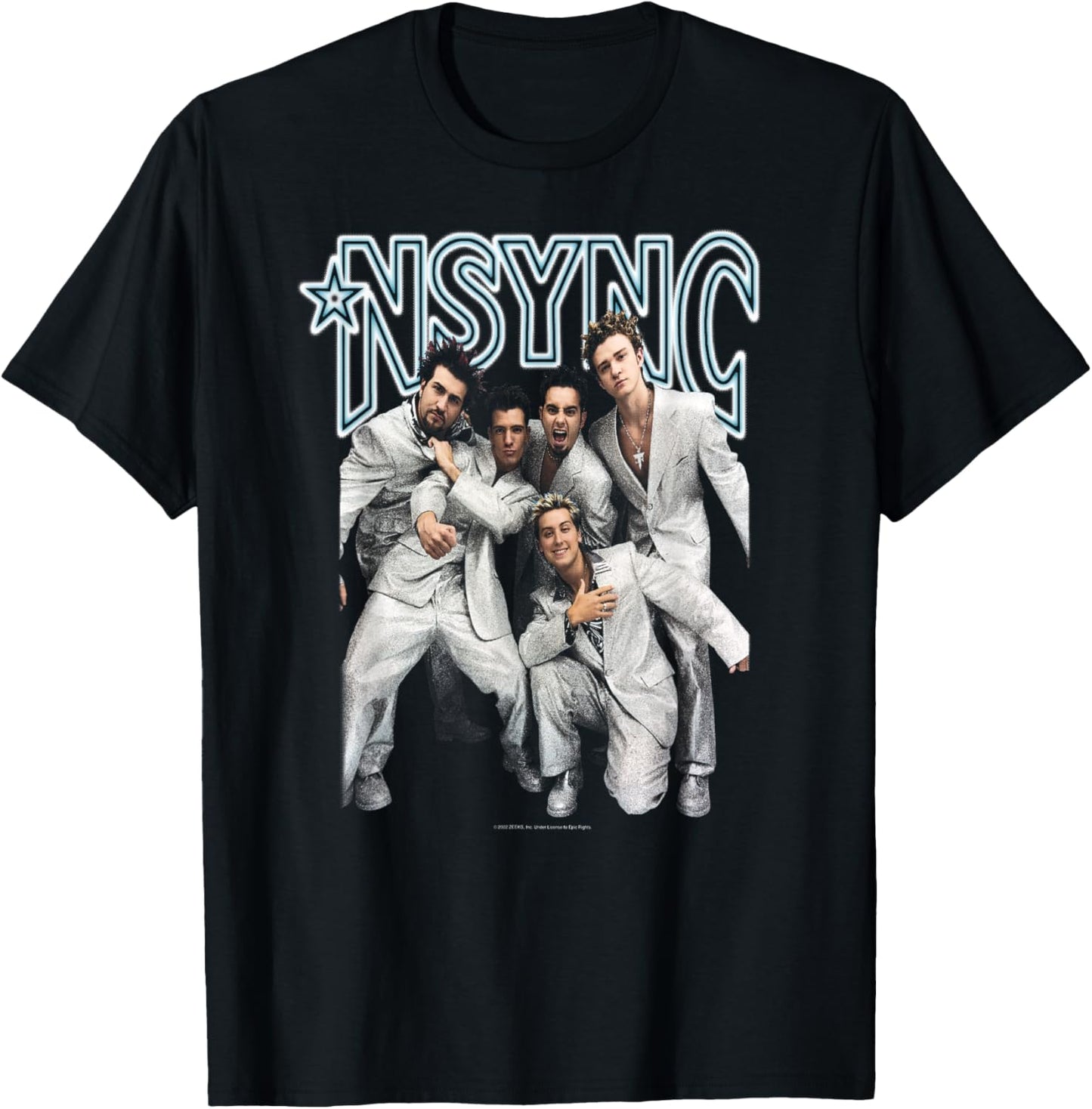 NSYNC Official Diamond Rings T-Shirt - T-Shirt | Black