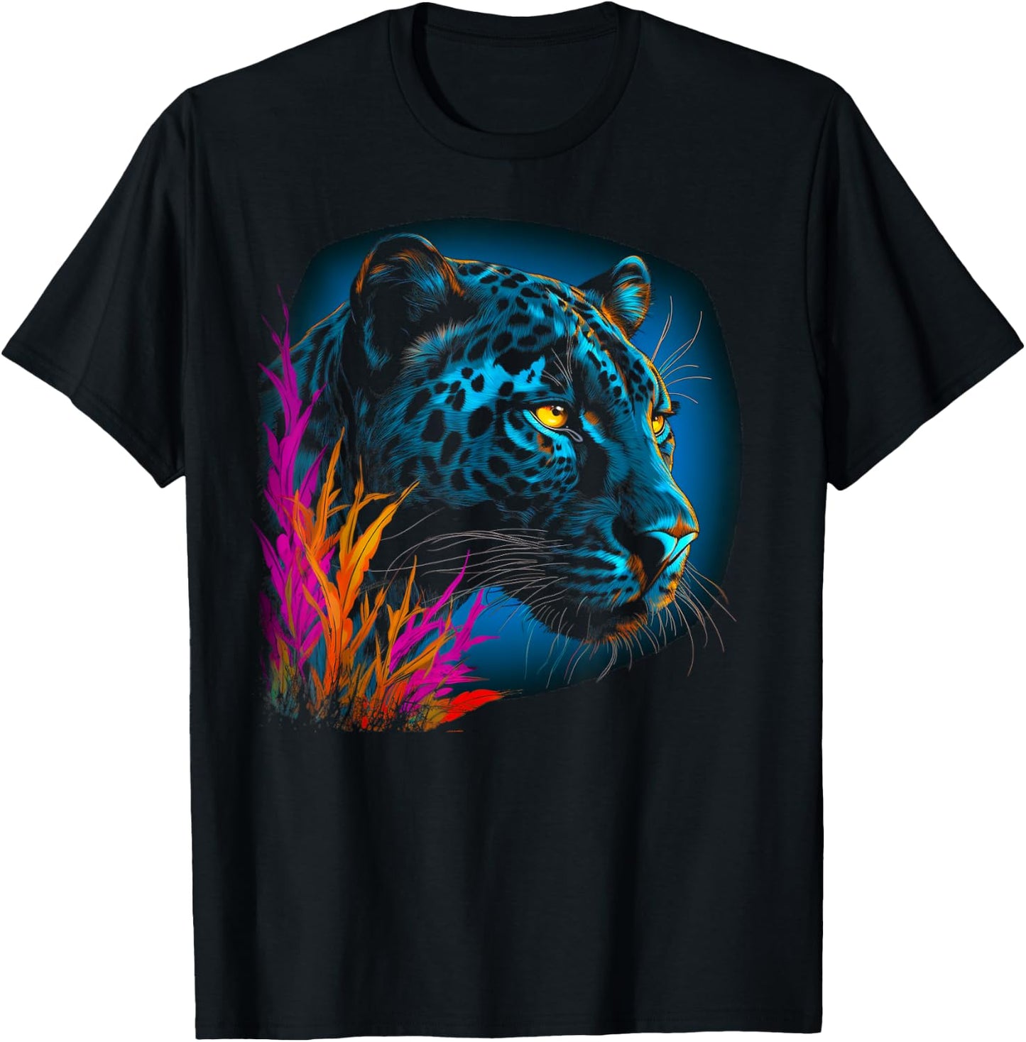 Nature Lover Panther T-Shirt - T-Shirt | Black