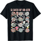12 Days Of OB-Gyn Christmas Labor And Delivery Nurse Outfit T-Shirt - T-Shirt | Black
