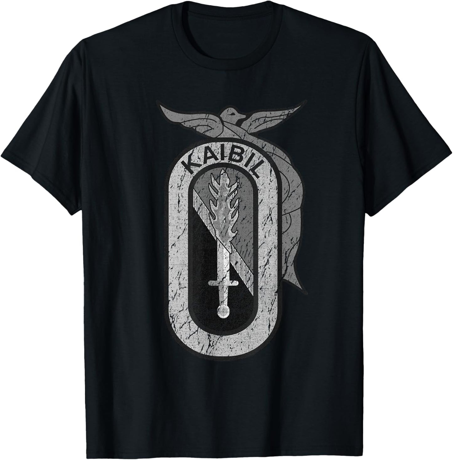 Kaibil Kaibiles Guatemala Special Force Fuerzas Especiales T-Shirt - T-Shirt | Black