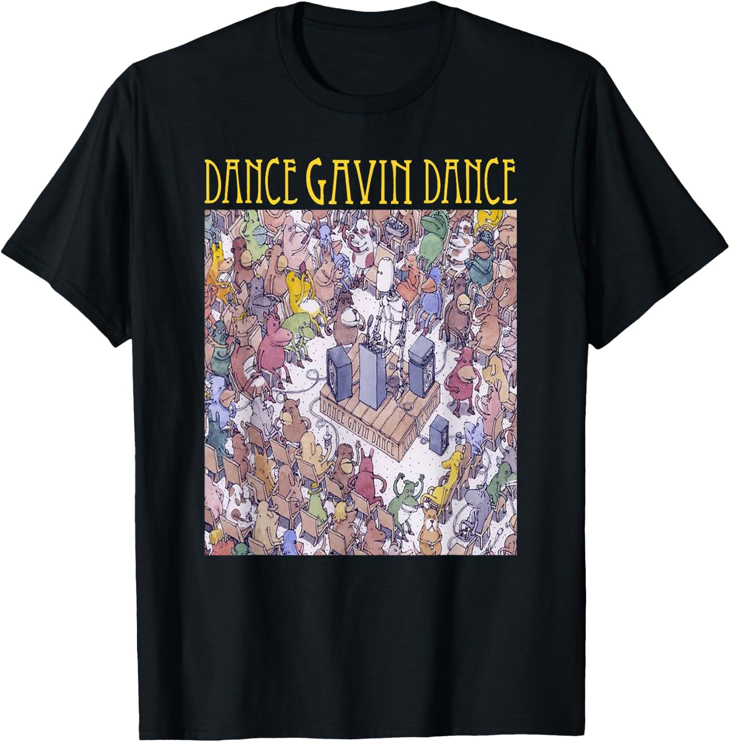 Dance Gavin Dance merch - Dance Gavin Dance - Gavin Dance T-Shirt - T-Shirt | Black