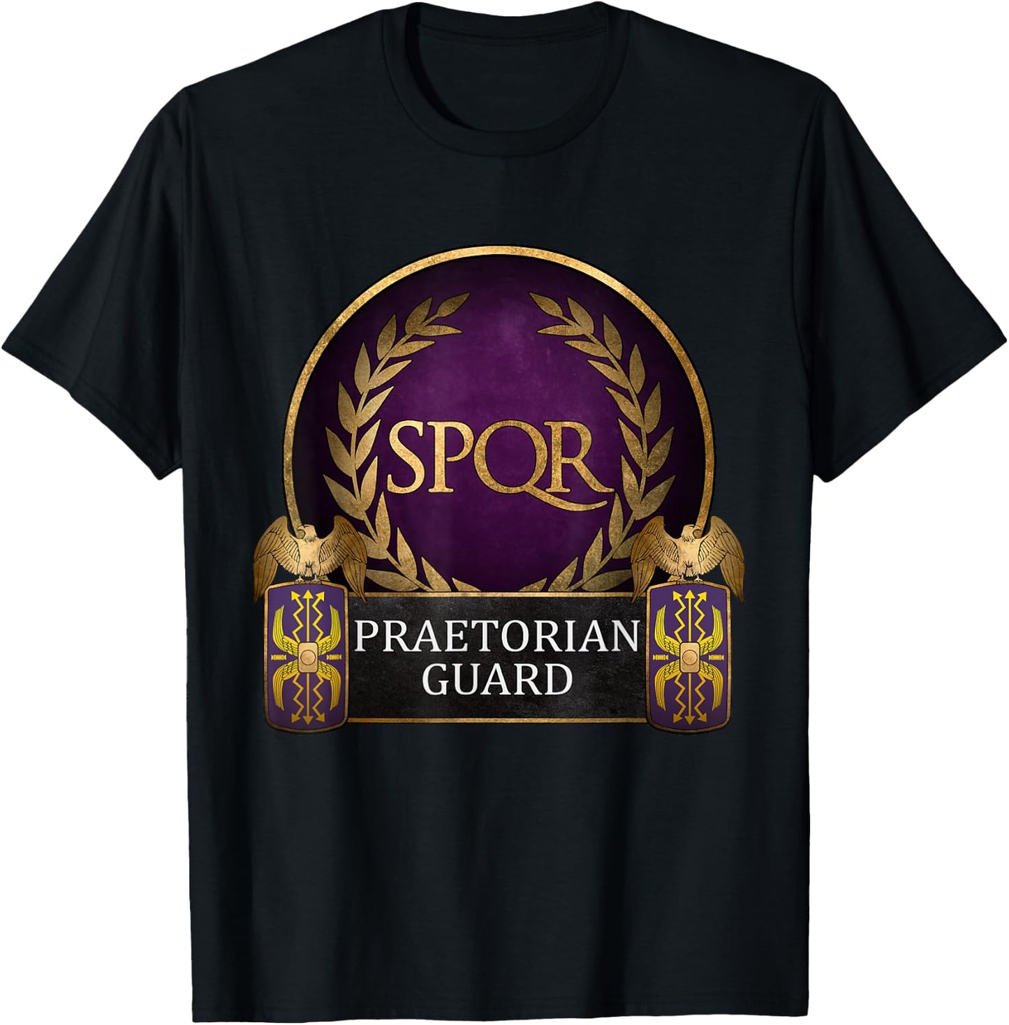 Praetorian Guard Ancient Roman History T-Shirt - T-Shirt | Black