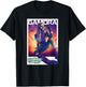 Marvel Guardians of The Galaxy Volume 3 Gamora Poster T-Shirt - T-Shirt | Black