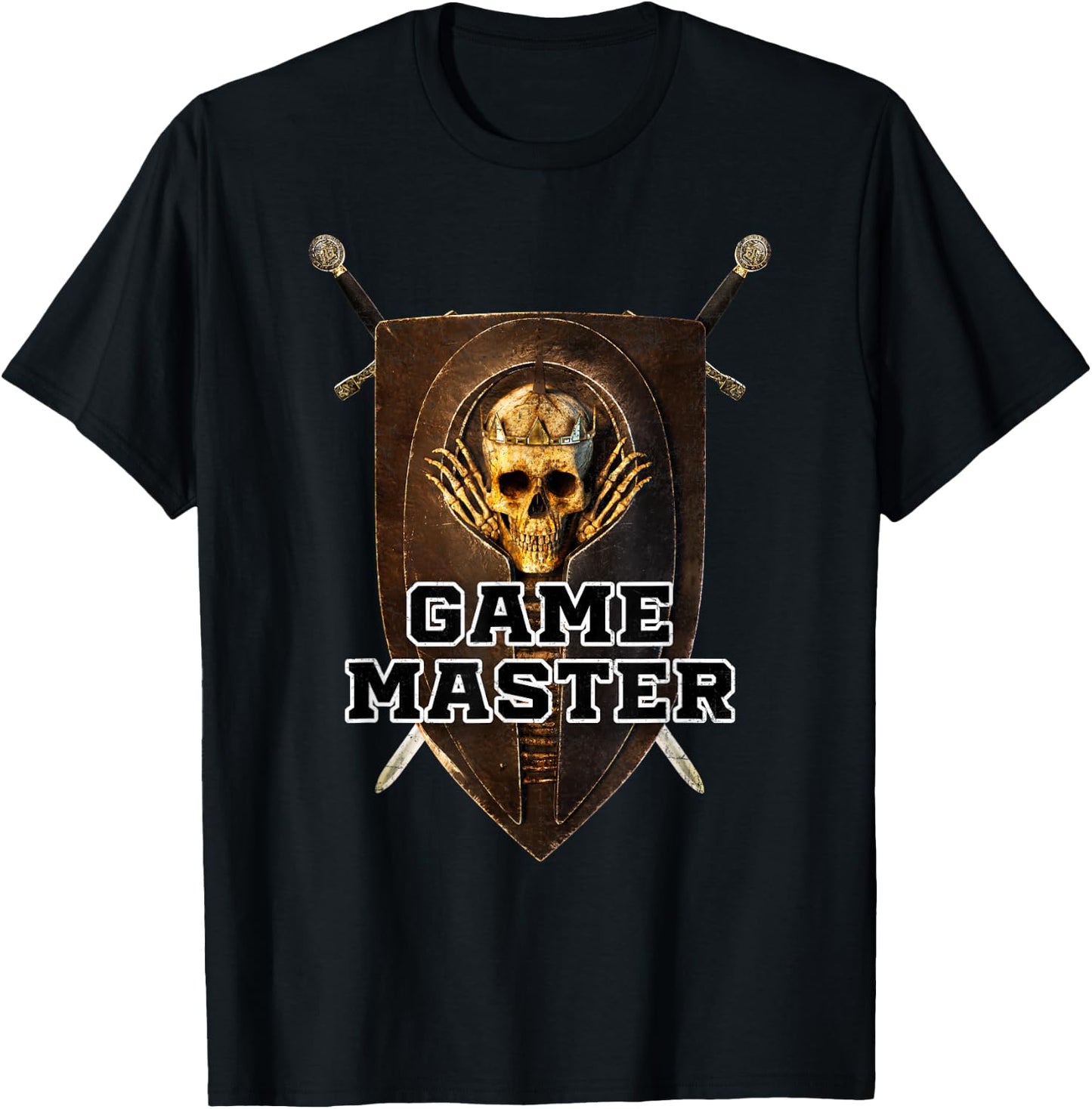 Game Master Shirt, Shield GM Shirt, Funny Board Game T-Shirt - T-Shirt | Black