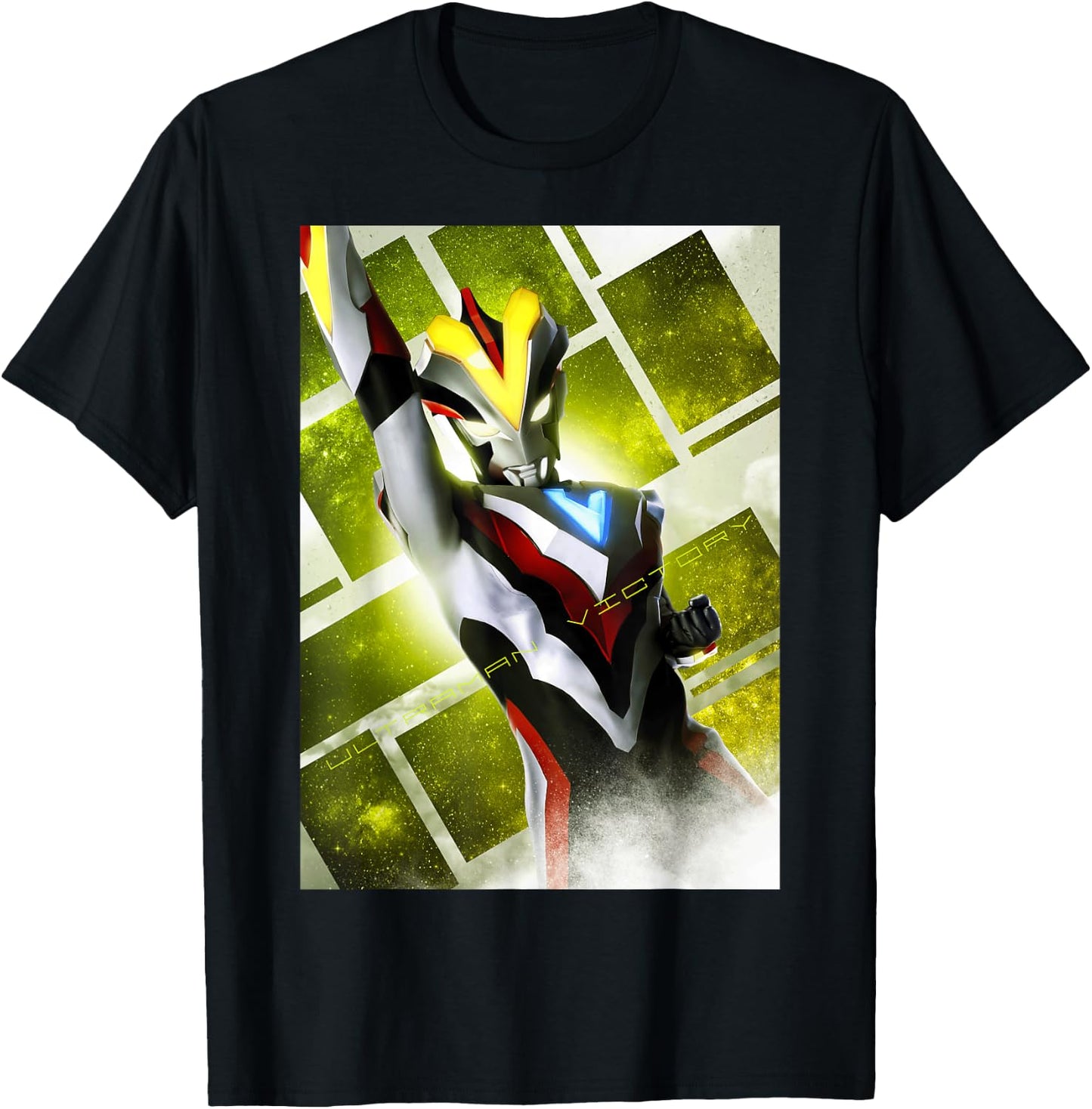 Ultraman Victory - New Generation Ultraman T-Shirt - T-Shirt | Black