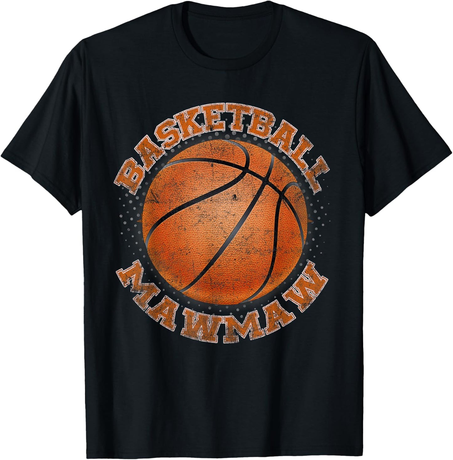 Basketball Mawmaw Team Sports Basketball T-Shirt - T-Shirt | Black