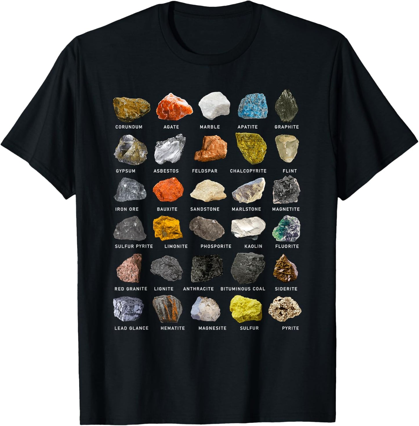 Geology, Rock Collector, Geologist, Rock Hound T-Shirt - T-Shirt | Black