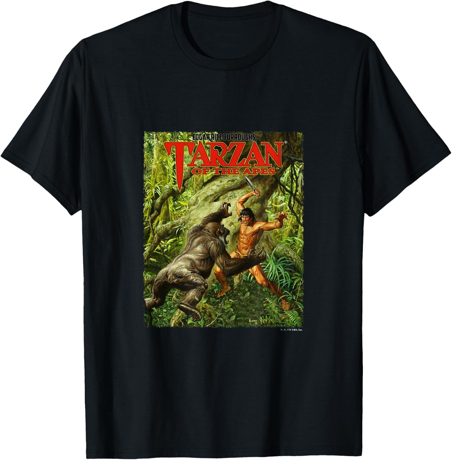 Tarzan of the Apes T-Shirt - T-Shirt | Black