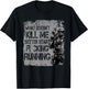 Veteran Shirt What Doesn't Kill Me Better Start Running T-Shirt - T-Shirt | Black