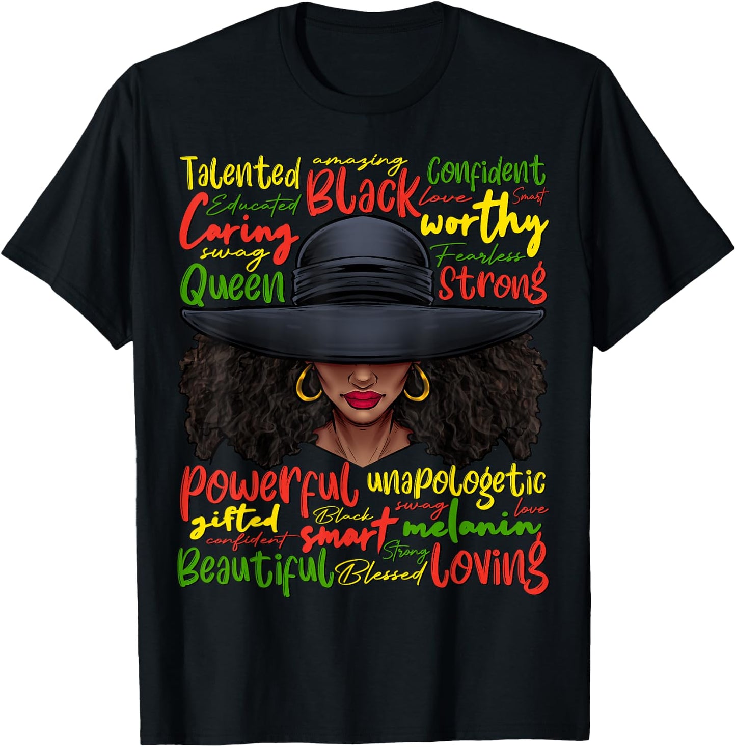 African Black History African American Ladies Juneteenth T-Shirt - T-Shirt | Black