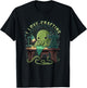 Cthulhu I Love Crafting, Funny Cute Sewing Cthulhu T-Shirt - T-Shirt | Black