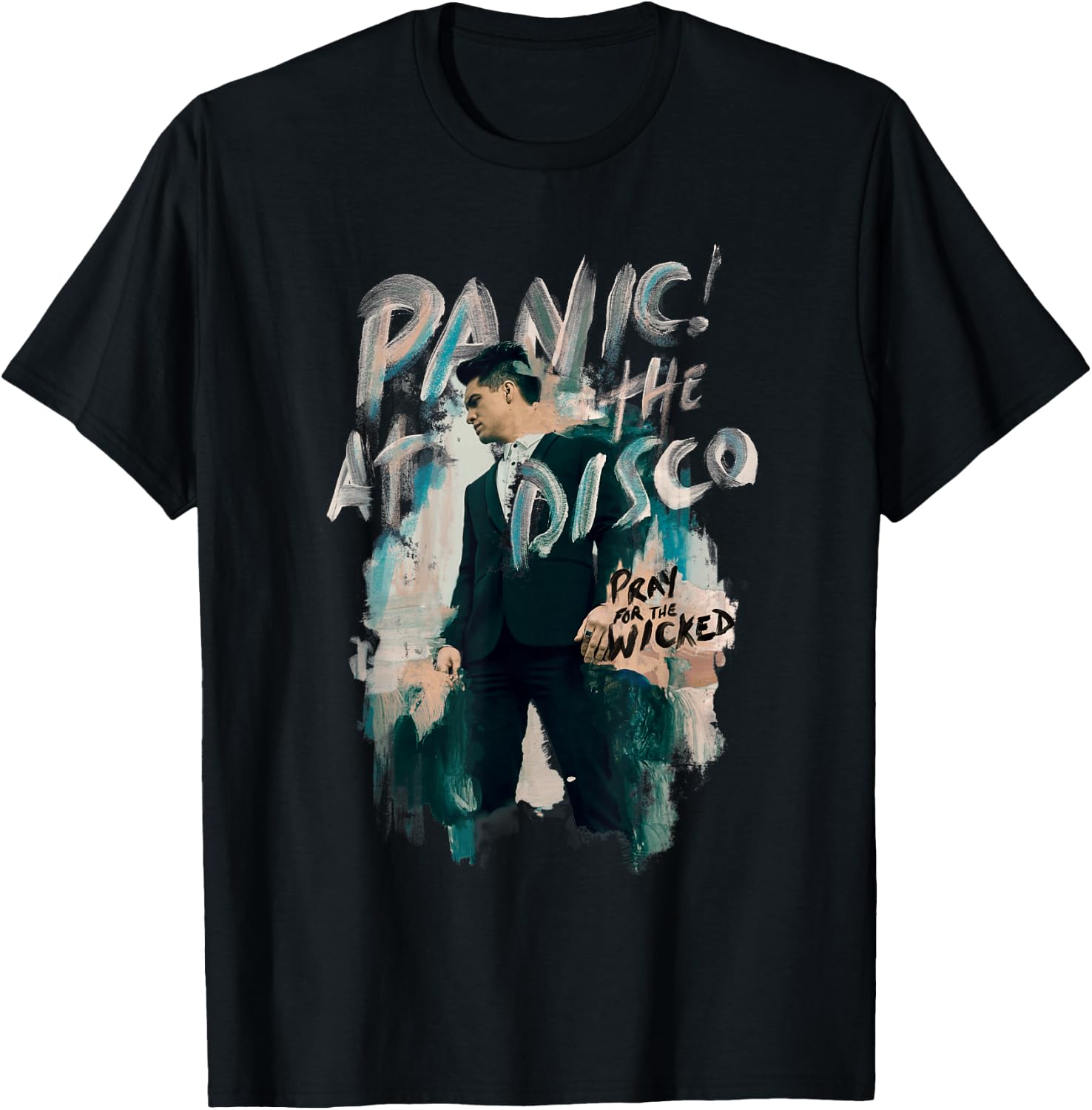 Panic! At The Disco - Paint Album T-Shirt - T-Shirt | Black