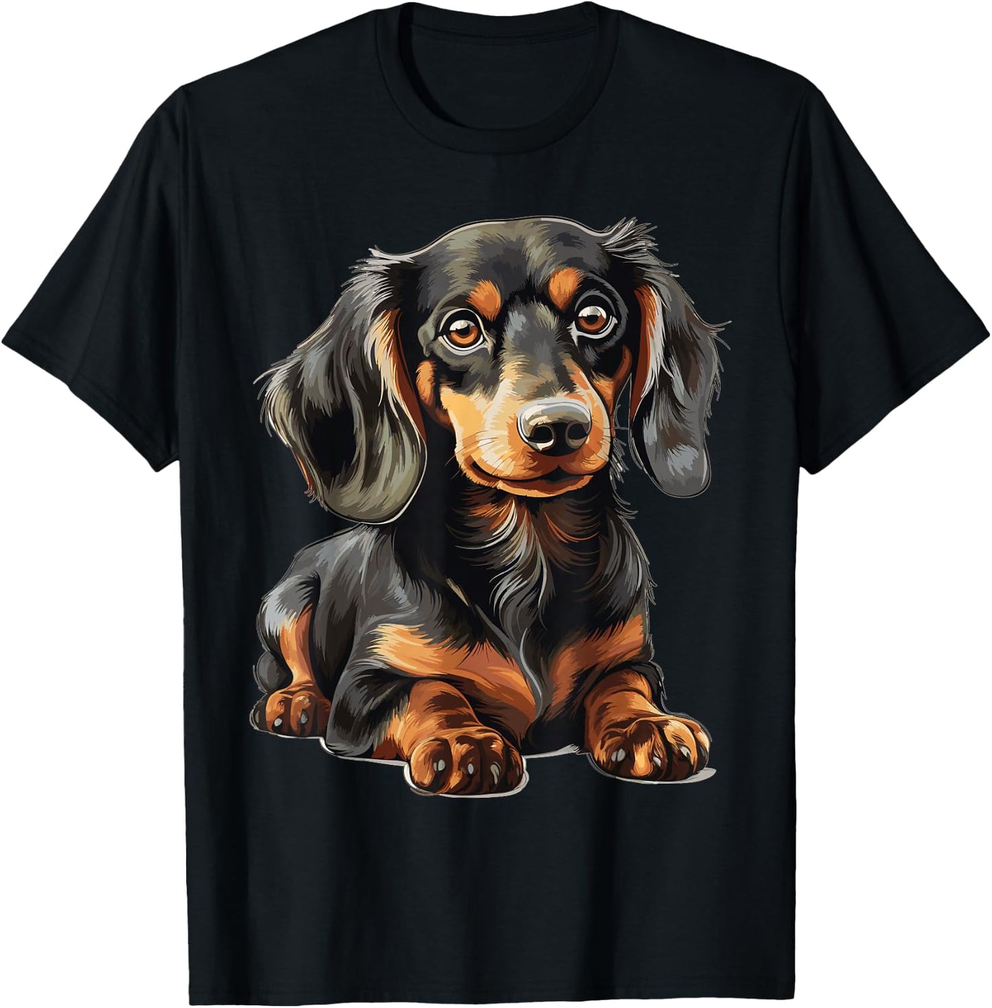 Dachshund Dog Dachshund T-Shirt - T-Shirt | Black