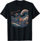 Surrealism Japanese Painting Chug dog T-Shirt - T-Shirt | Black
