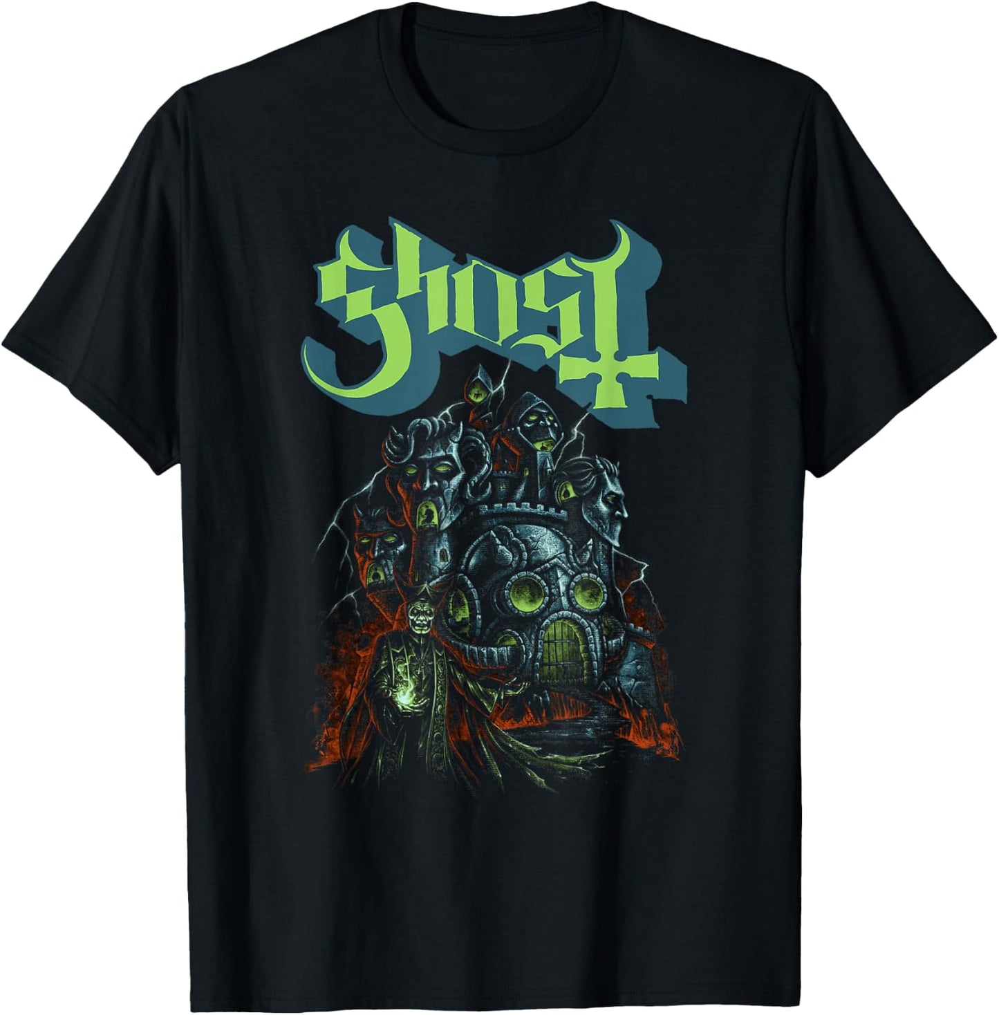 Ghost – Ghoul Castle T-Shirt - T-Shirt | Black